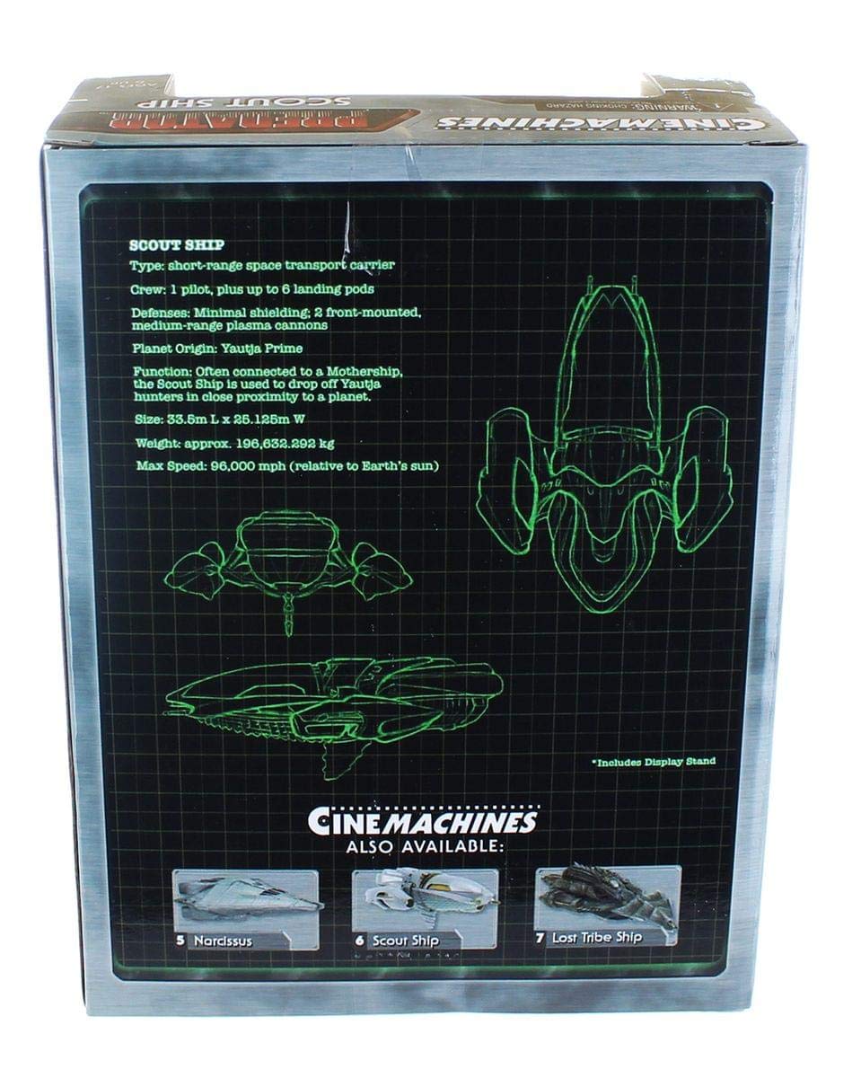CINEMACHINES - Die Cast Collectibles - Series 2 - Predator Scout Ship - NECA - Image 3