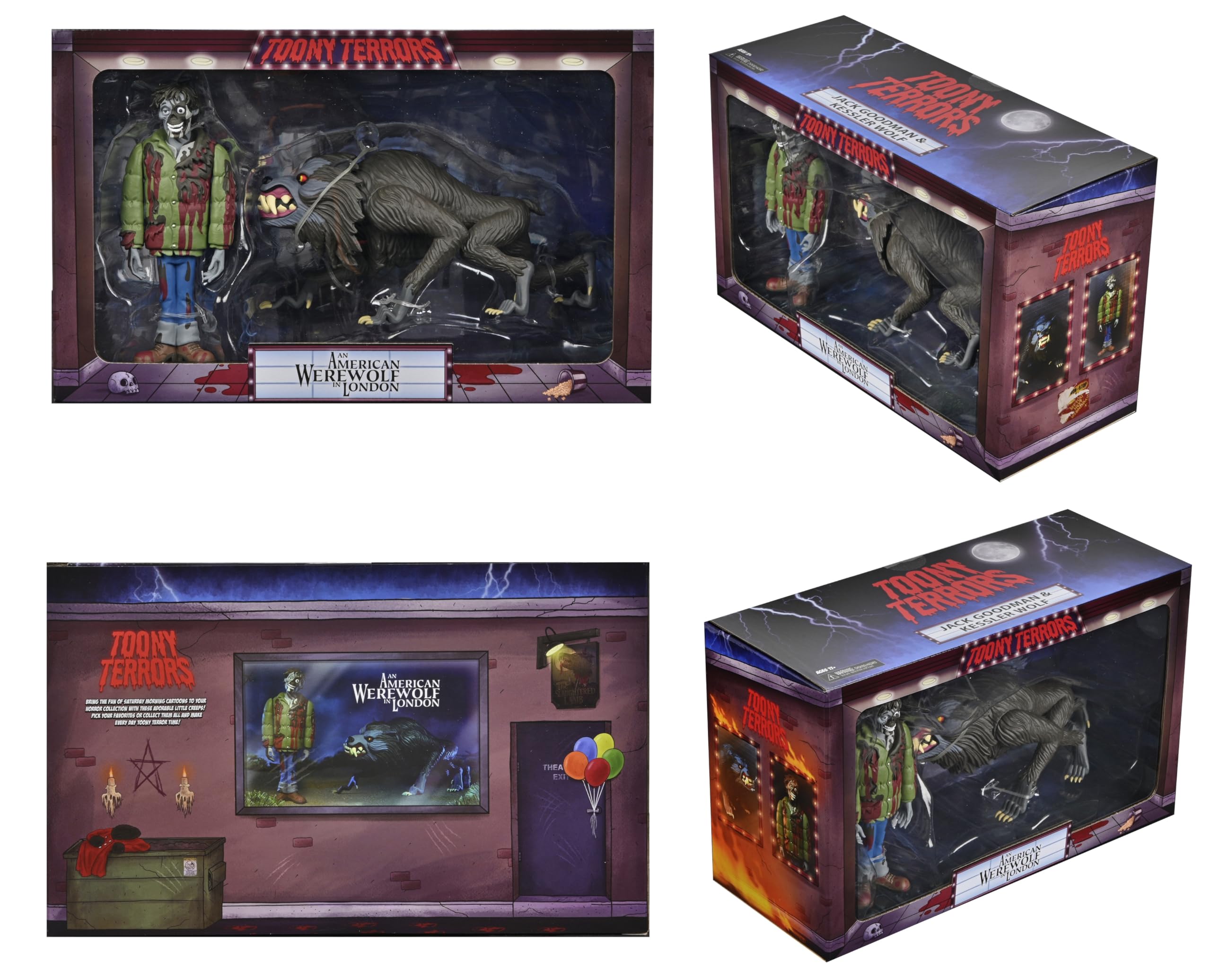 NECA American Werewolf in London TOONY Terrors 6IN Figure 2 Pack - Image 2