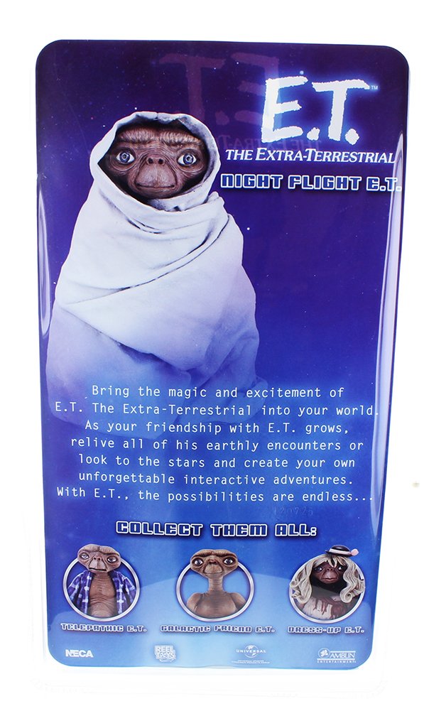 NECA - E.T. The Extra-Terrestrial - 7" Scale Action Figure Series 2 - Night Flight E.T. - Image 3