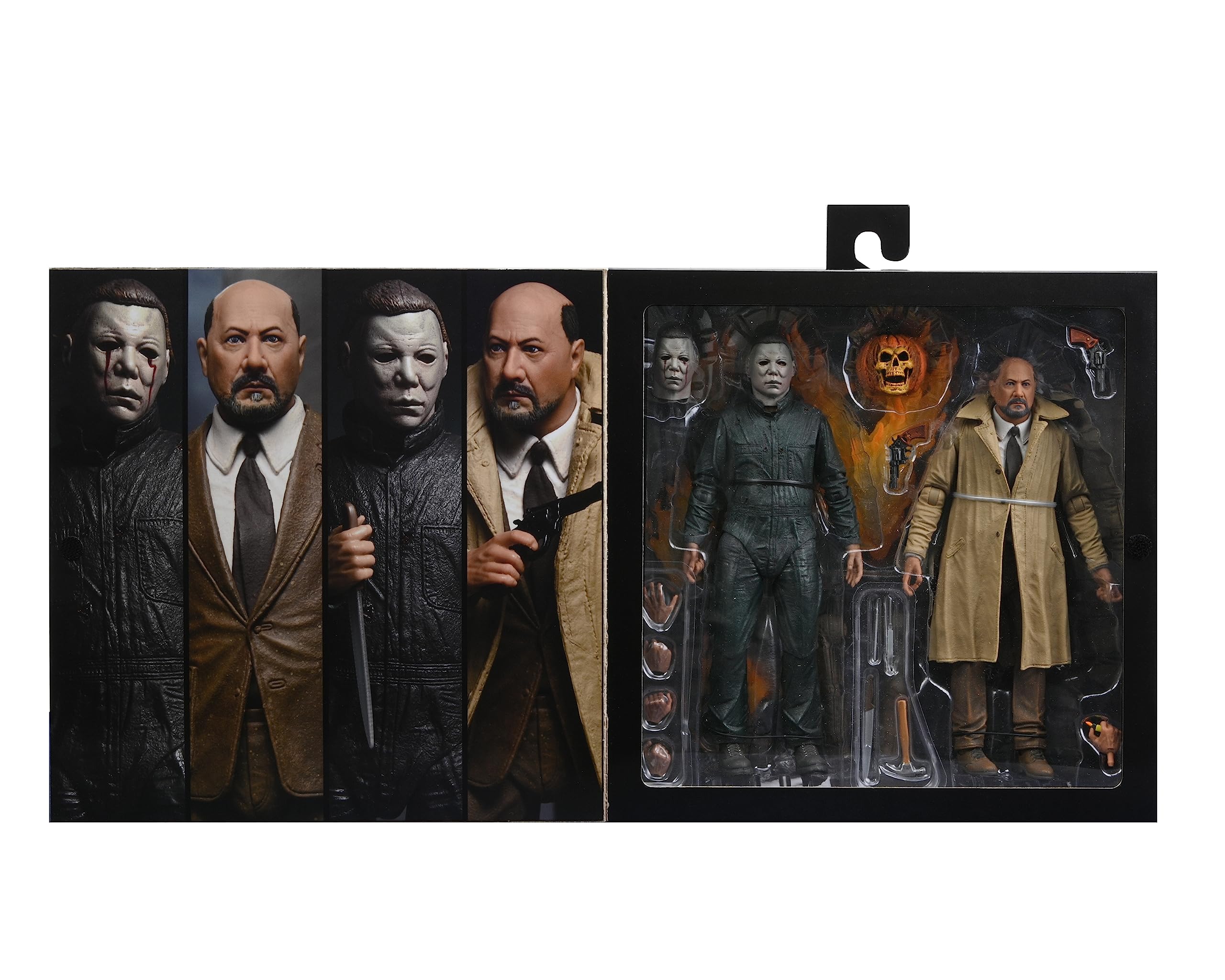 NECA - Halloween 2: Michael Myers & Dr Loomis Action Figure 2-Pack - Image 4