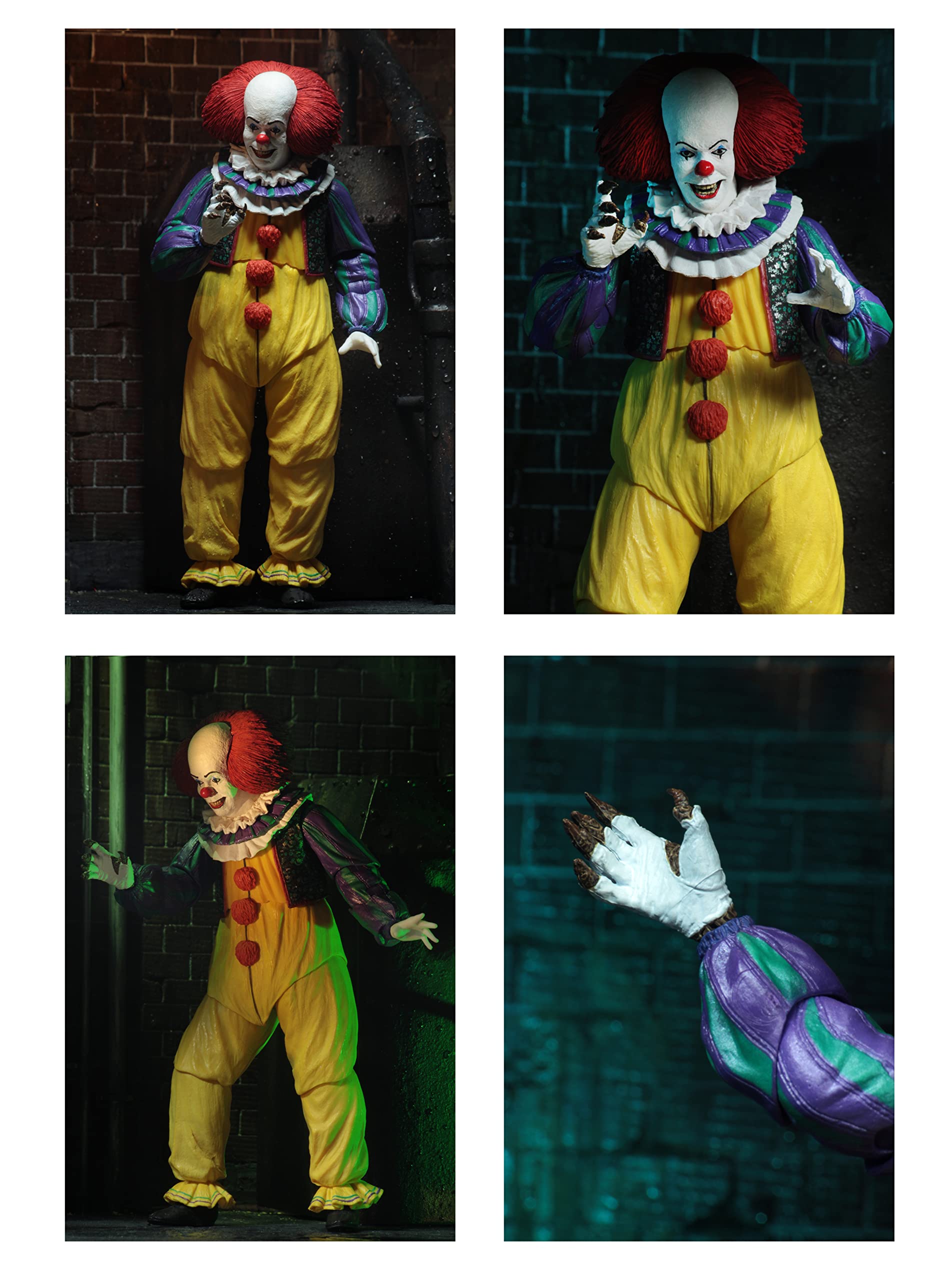 NECA It 1990: Ultimate Pennywise 7"" Action Figure - Image 5