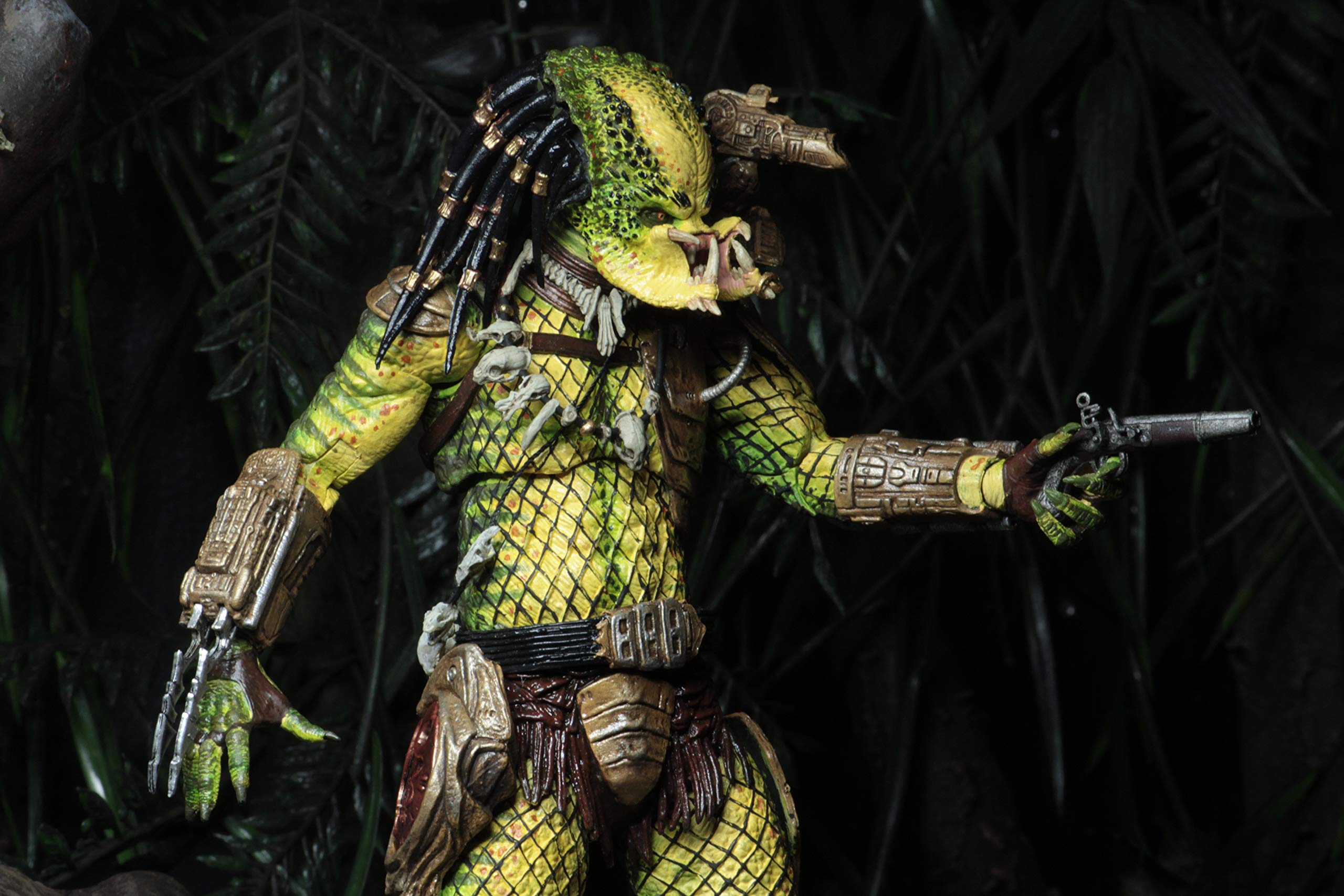 NECA - Predator 2 - 7” Scale Action Figure - Ultimate Elder: The Golden Angel - Image 8