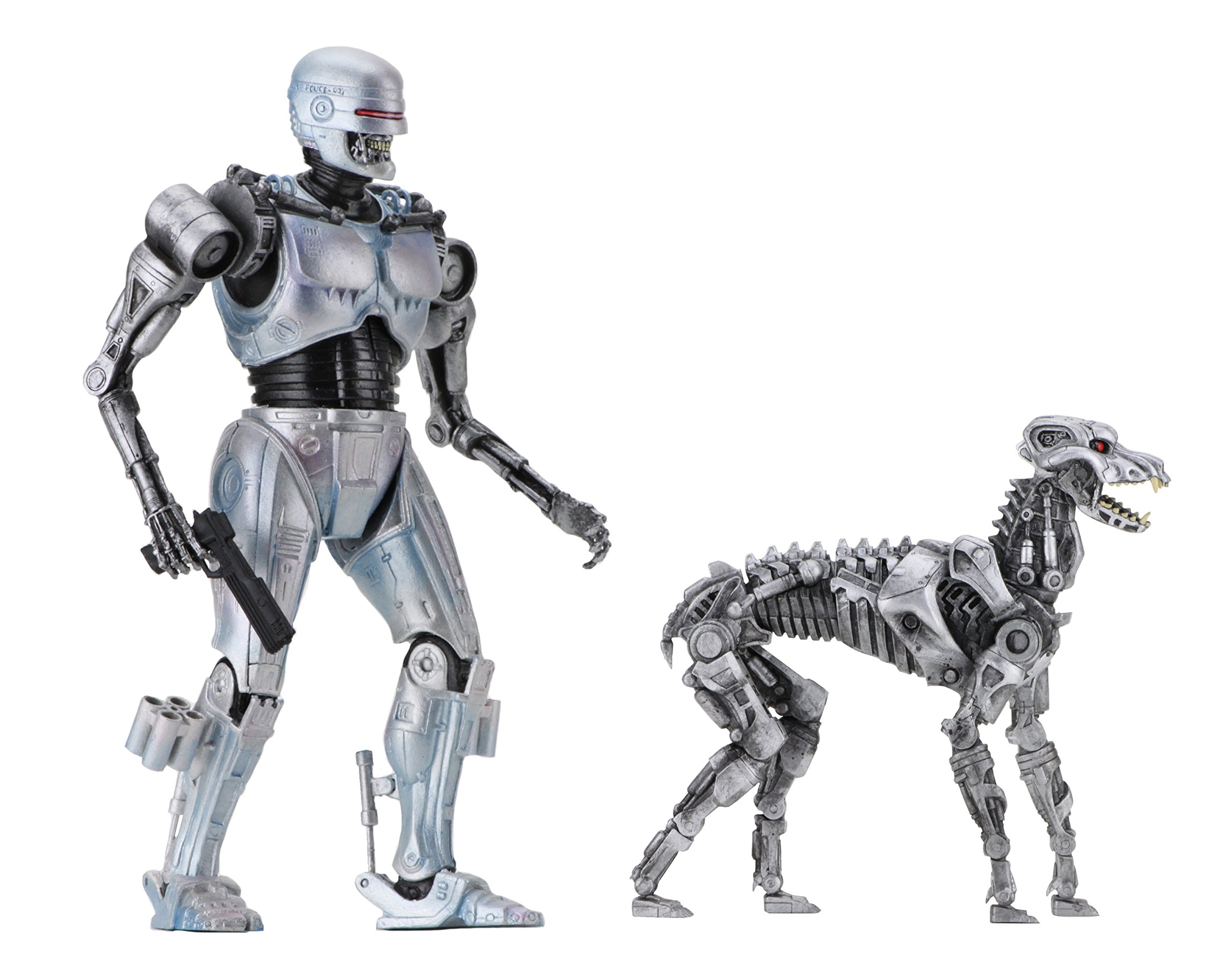 NECA - Robocop vs The Terminator - 7" Scale Action Figures - EndoCop/Terminator Dog 2-Pack - Image 3