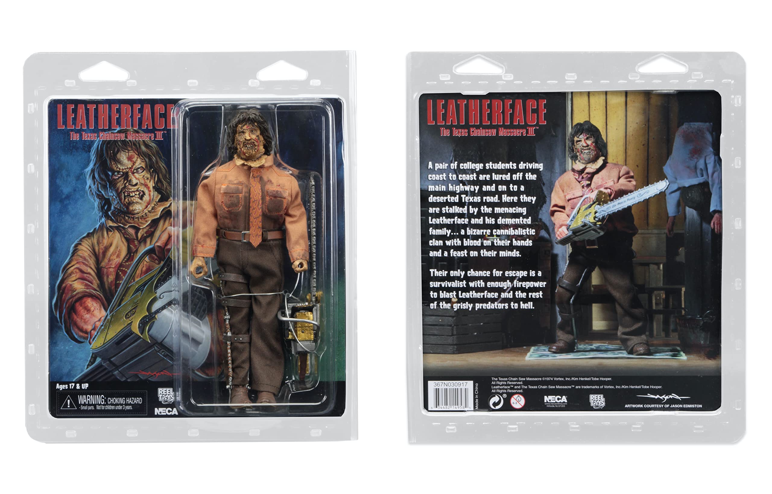 NECA Texas Chainsaw Massacre 3 8" Clothed Action Figure - Image 4